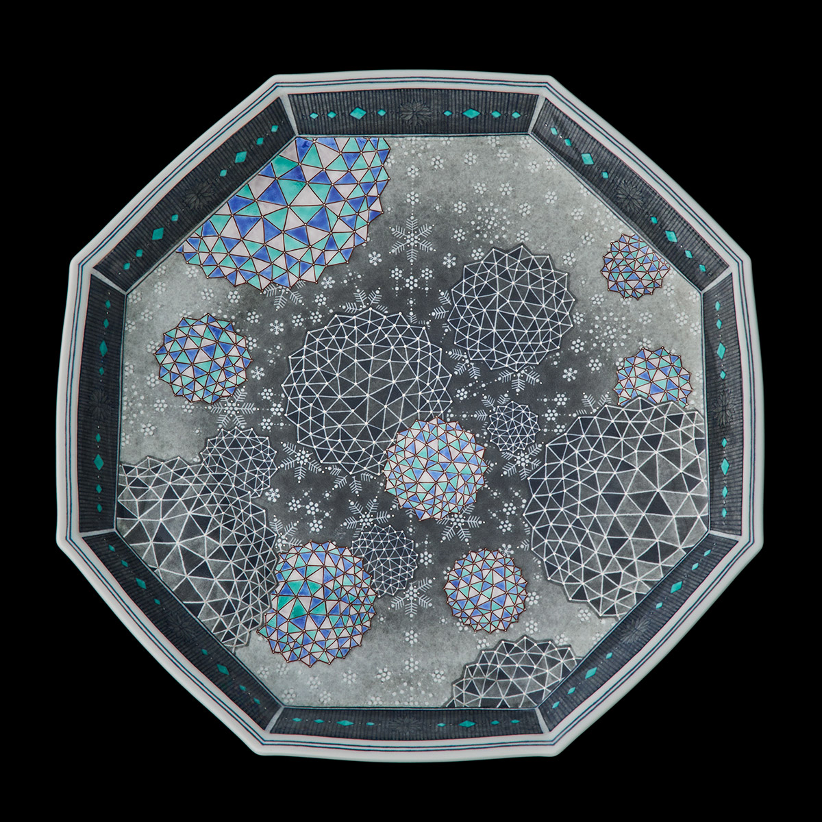 6月特集 〜紫陽花を愛でる伝統工芸品 色絵 吹墨 薄墨墨はじき 染付〜