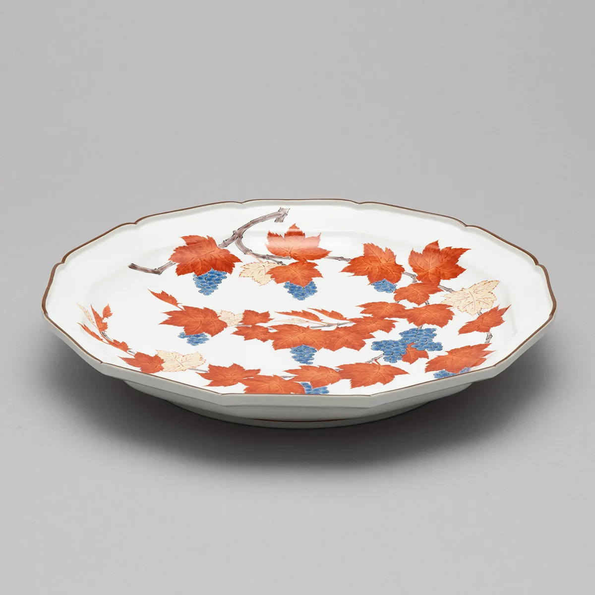 濁手 葡萄文 皿 | ARTerrace