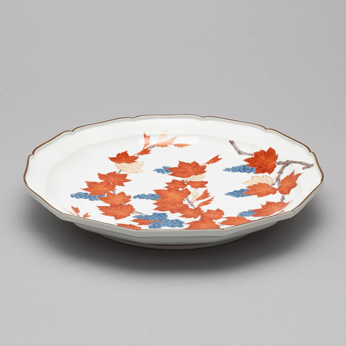 濁手 葡萄文 皿 | ARTerrace