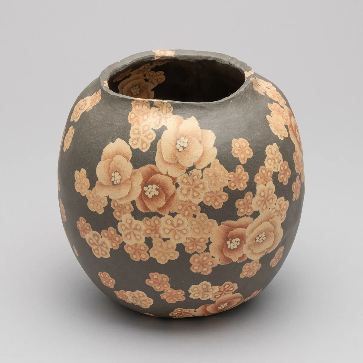 上野花入    上野壺  明治  骨董品 上野花入 上野壺 明治 骨董品