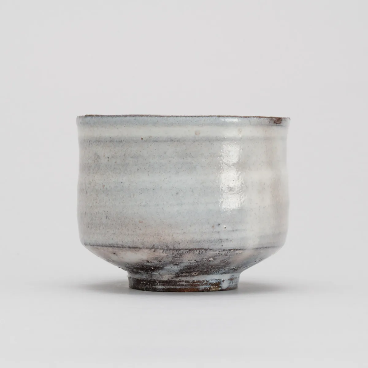 萩白釉茶碗