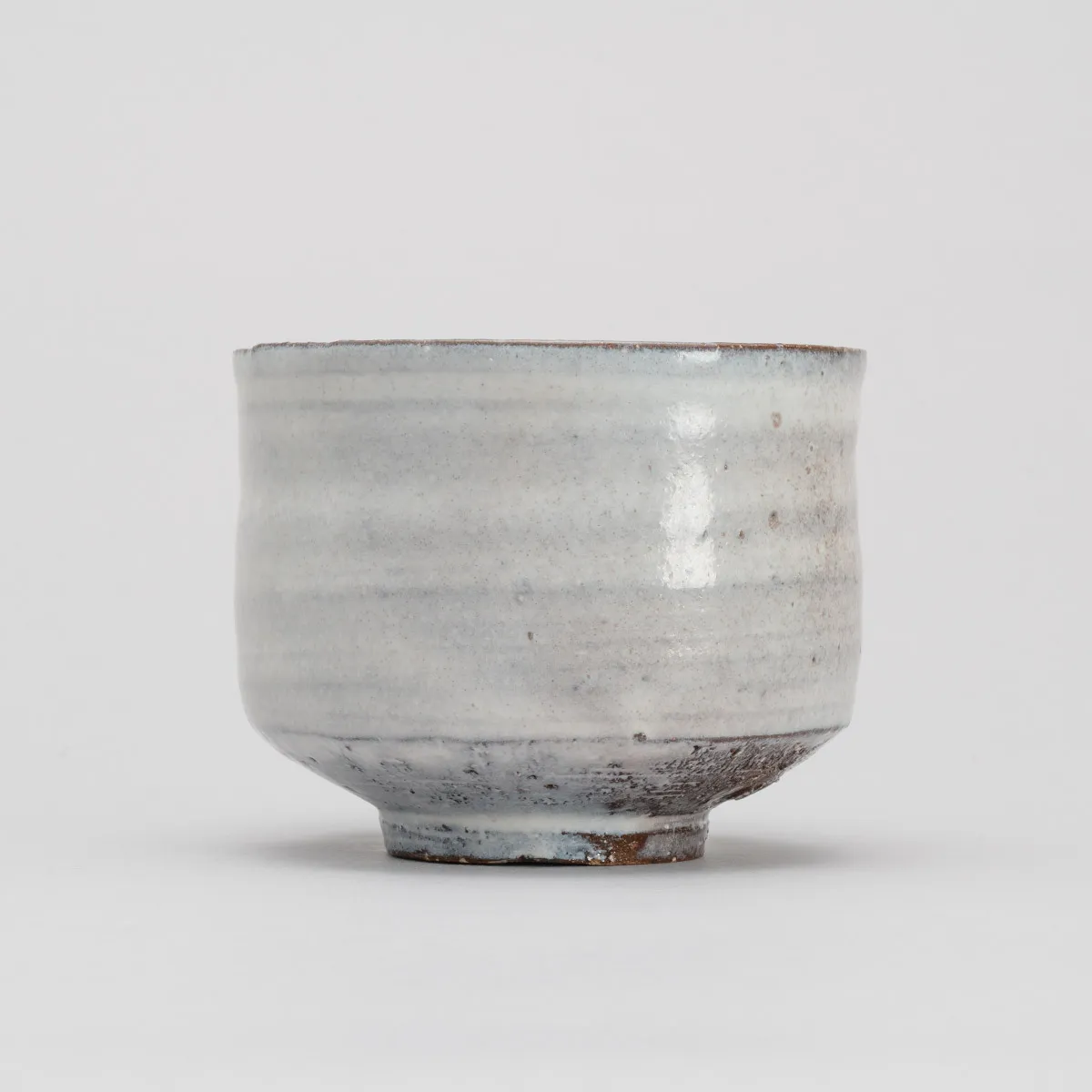 萩白釉茶碗