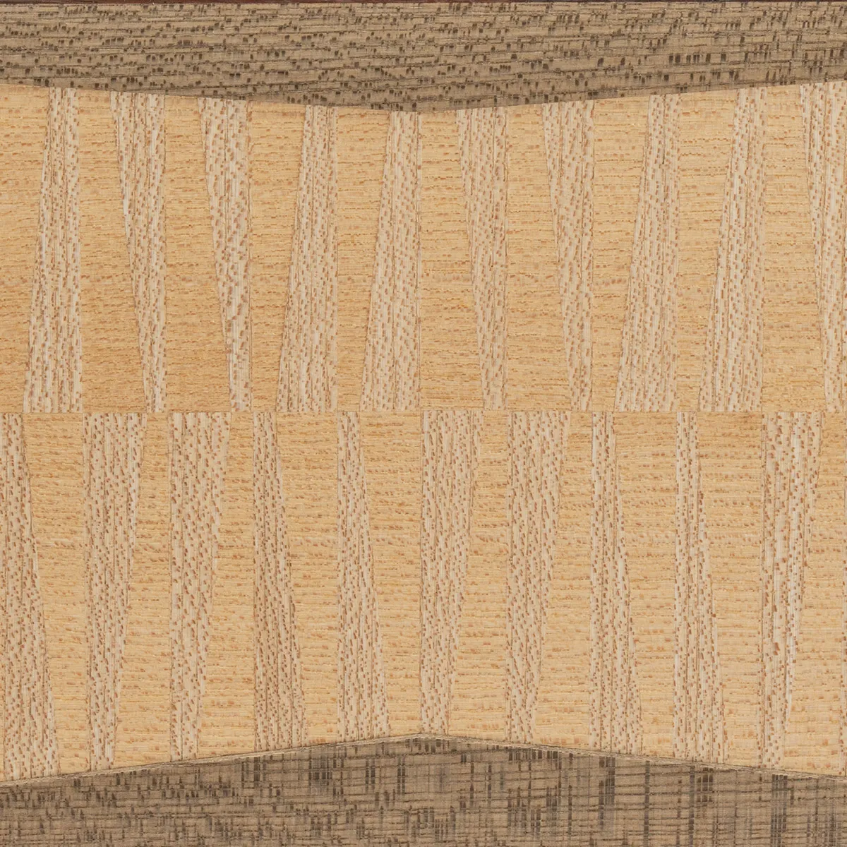 楡木画六角飾箱「漣」