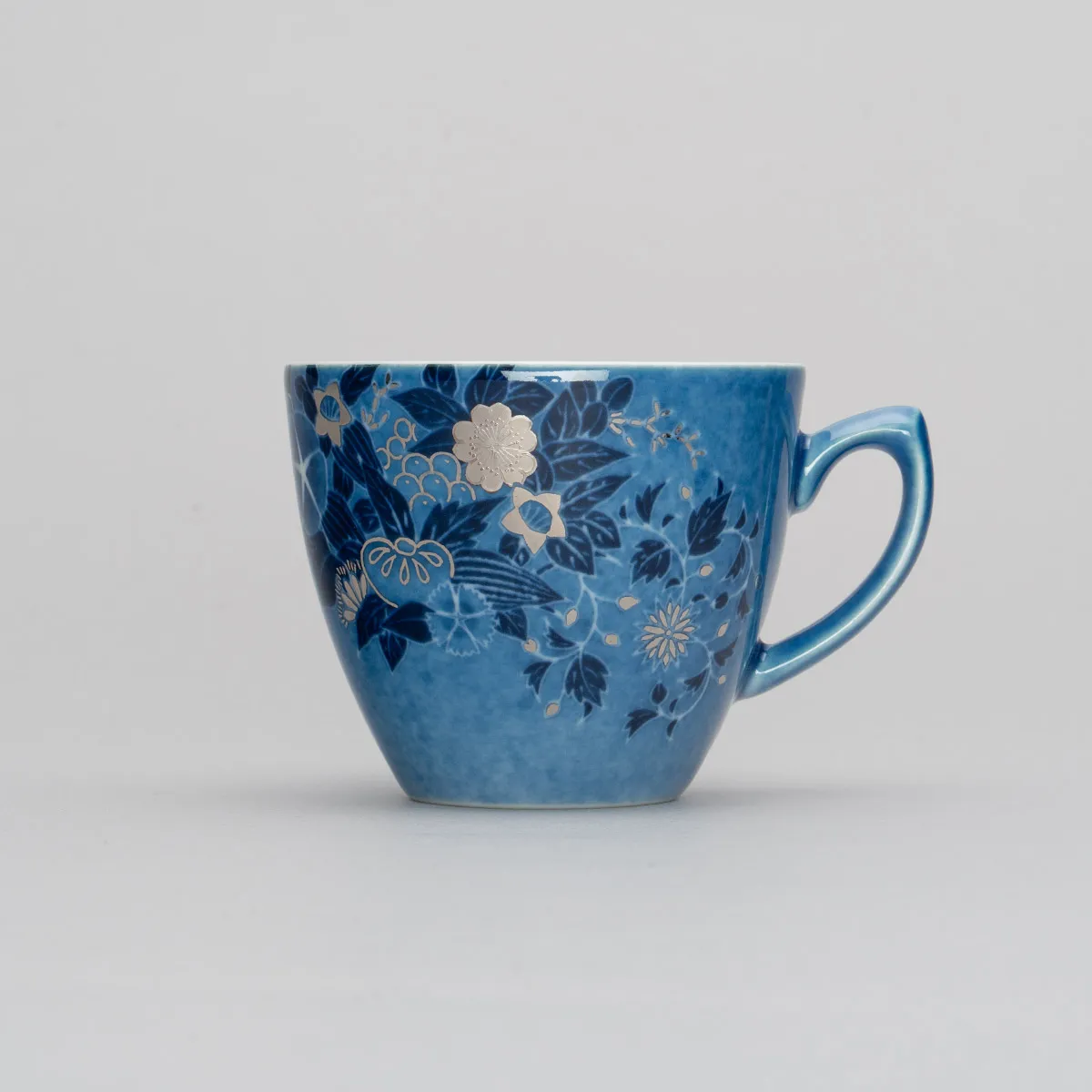 色絵吹墨墨はじき四季花文碗皿 | ARTerrace