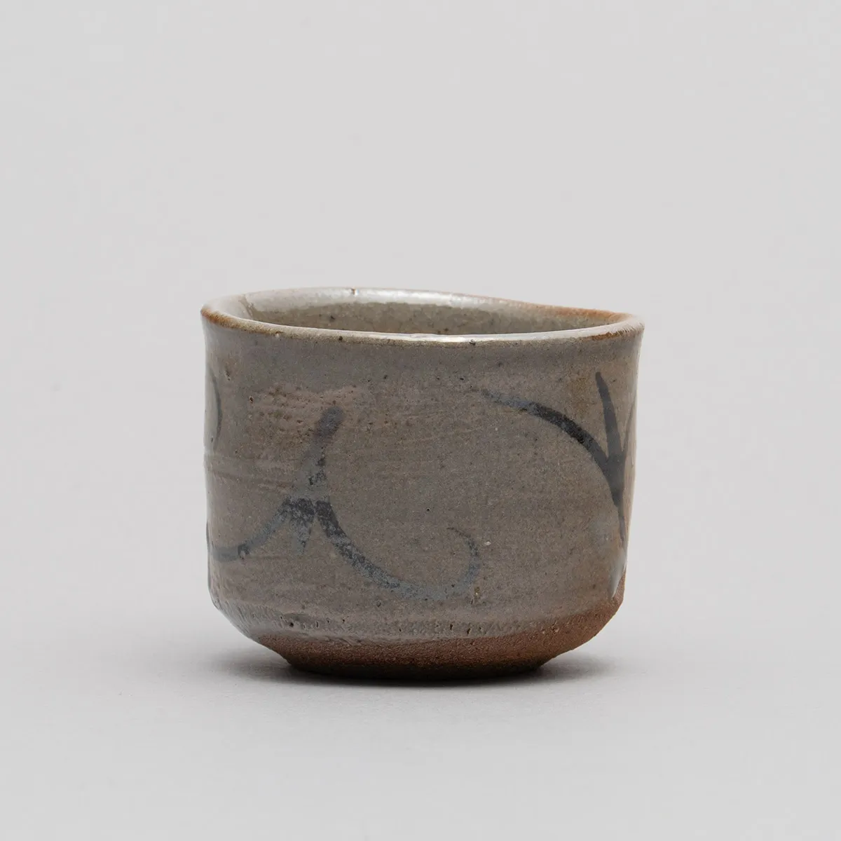 絵唐津　アンティーク 鉄絵柿文 耳壺（絵唐津） | にっこう生活館 ONLINE SHOP / 手造りの器