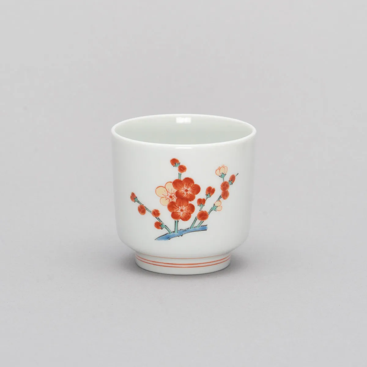 濁手 梅花文 ぐい呑