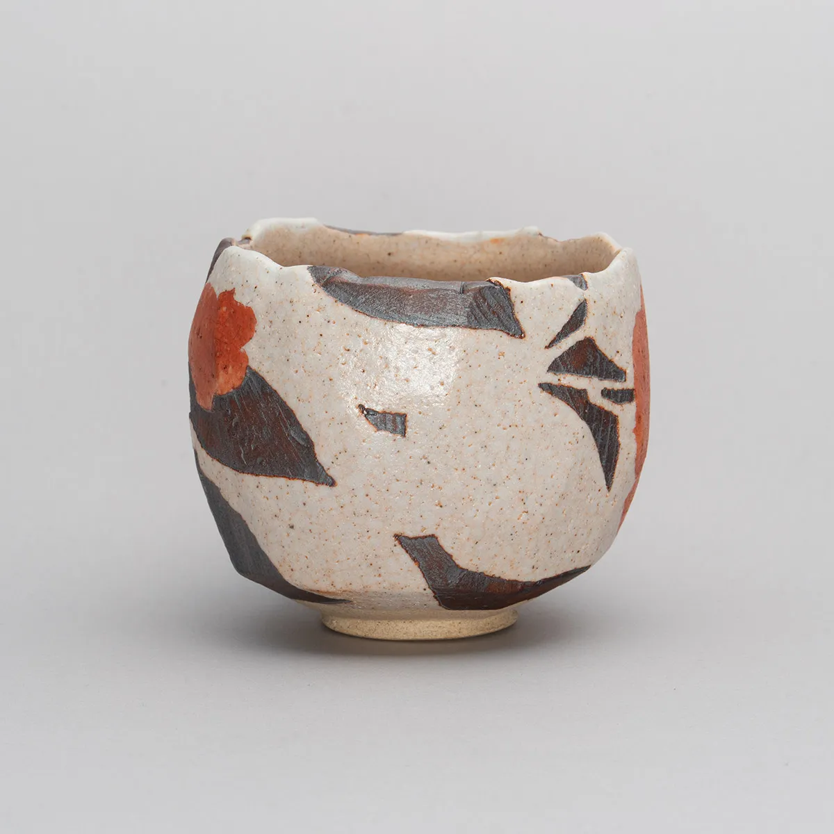 花文茶盌「椿」
