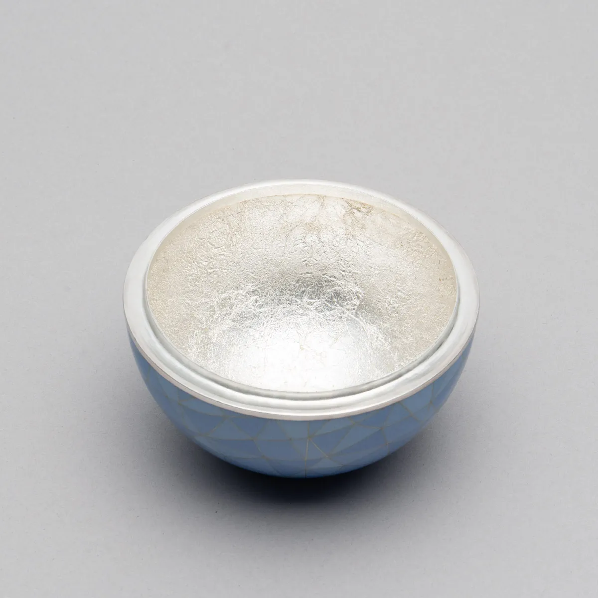 有線七宝蓋物 「氷塊」