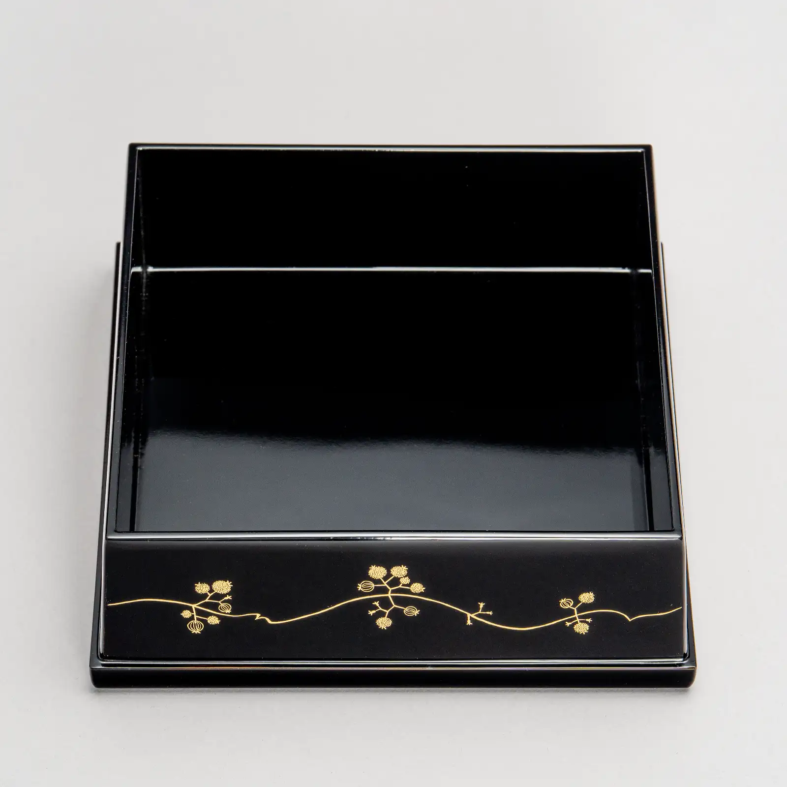 沈金小箱「実り」