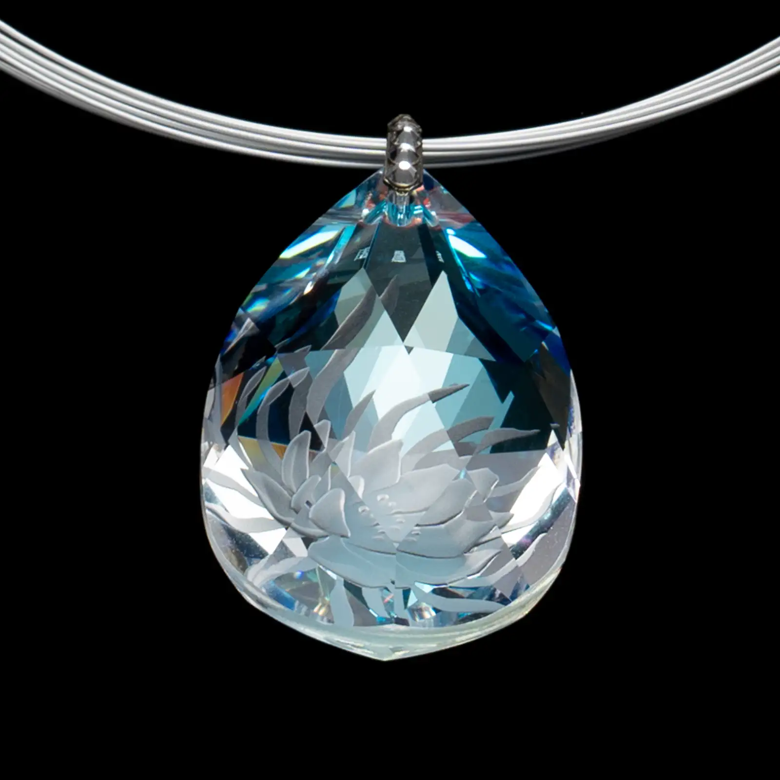 ペンダントトップ「月下美人」