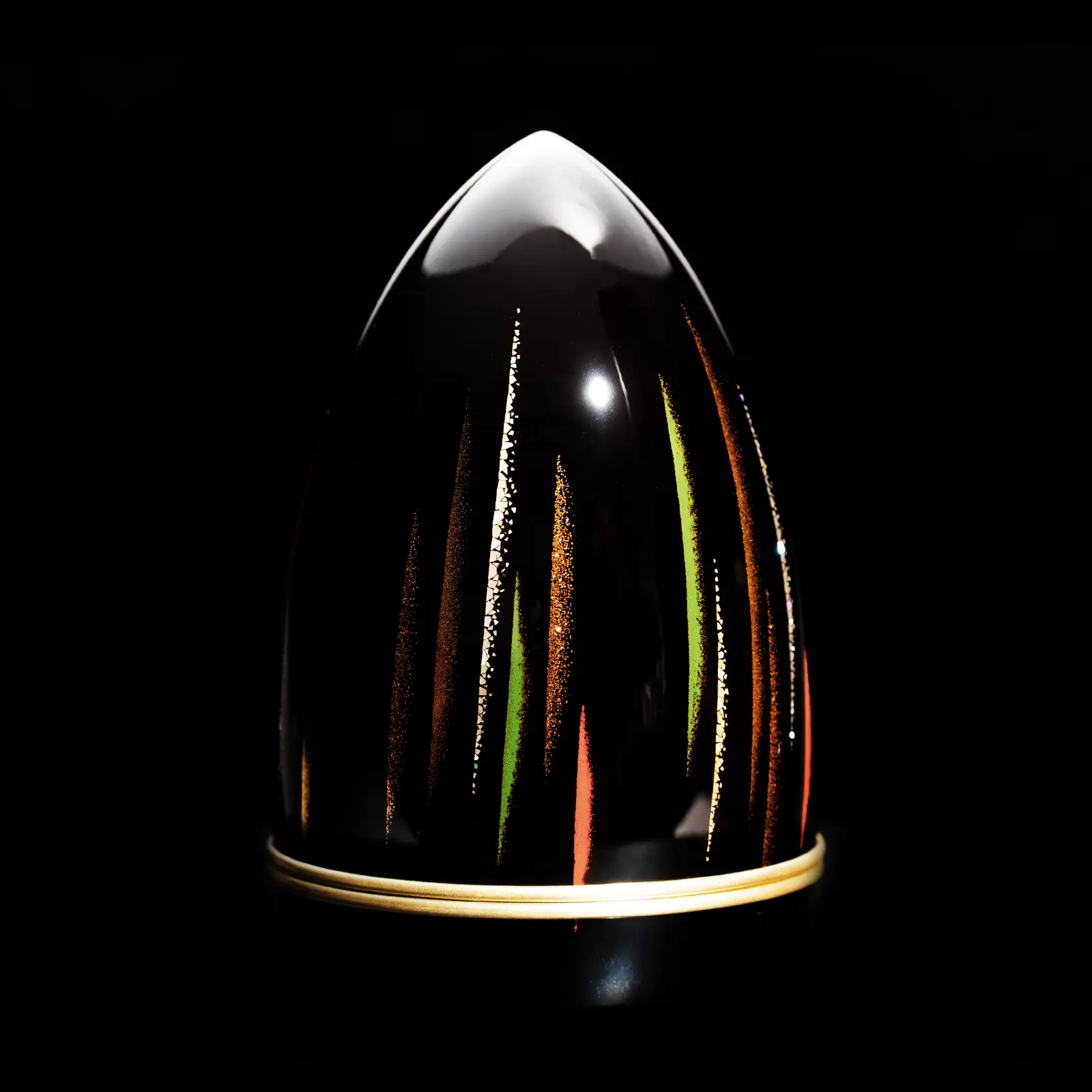 蒔絵合子「木漏陽」