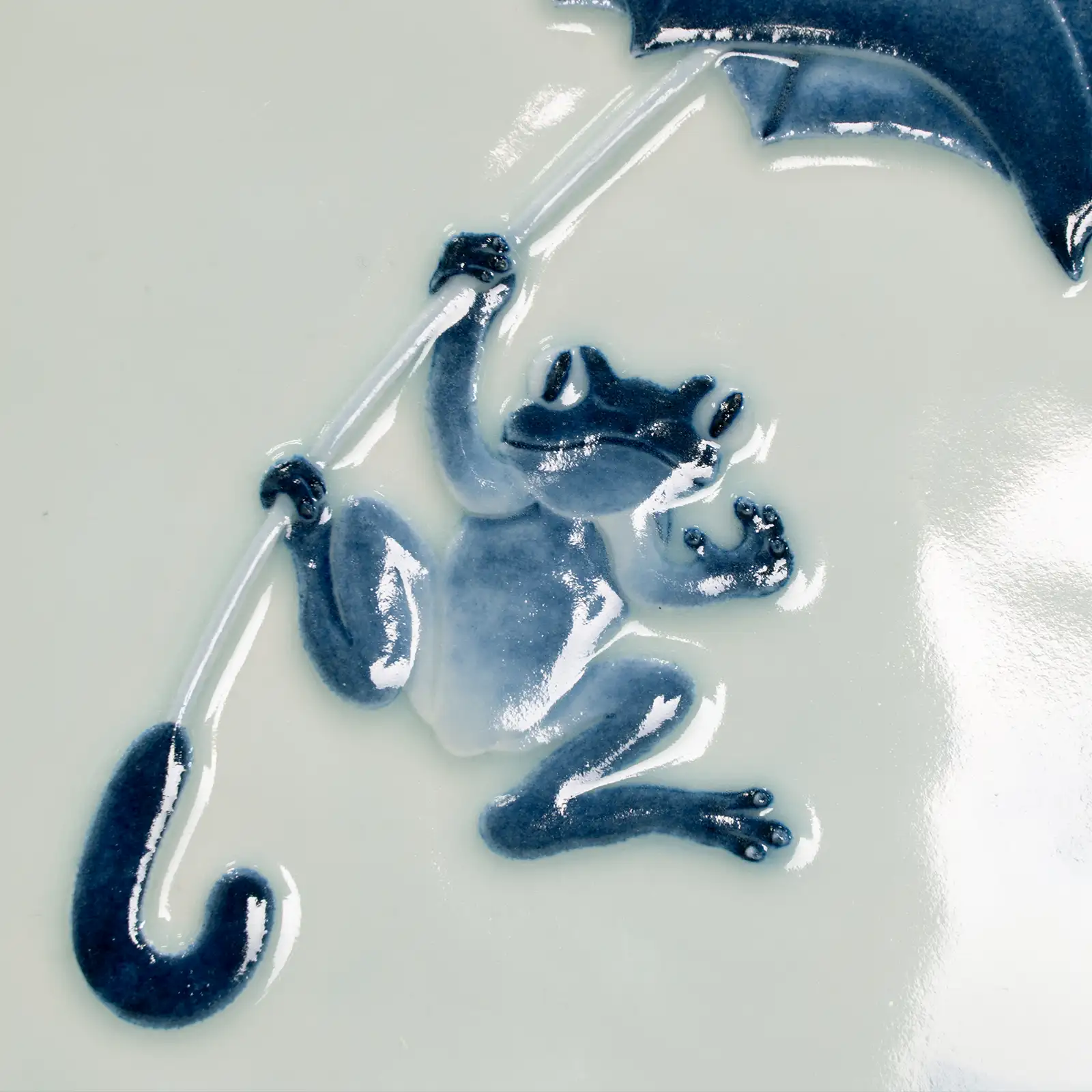 陶板「カエルンピック」