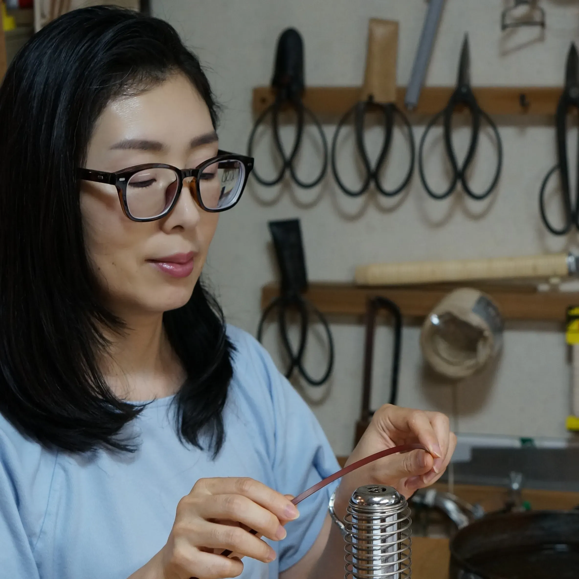 木竹工作家 大木淑恵先生