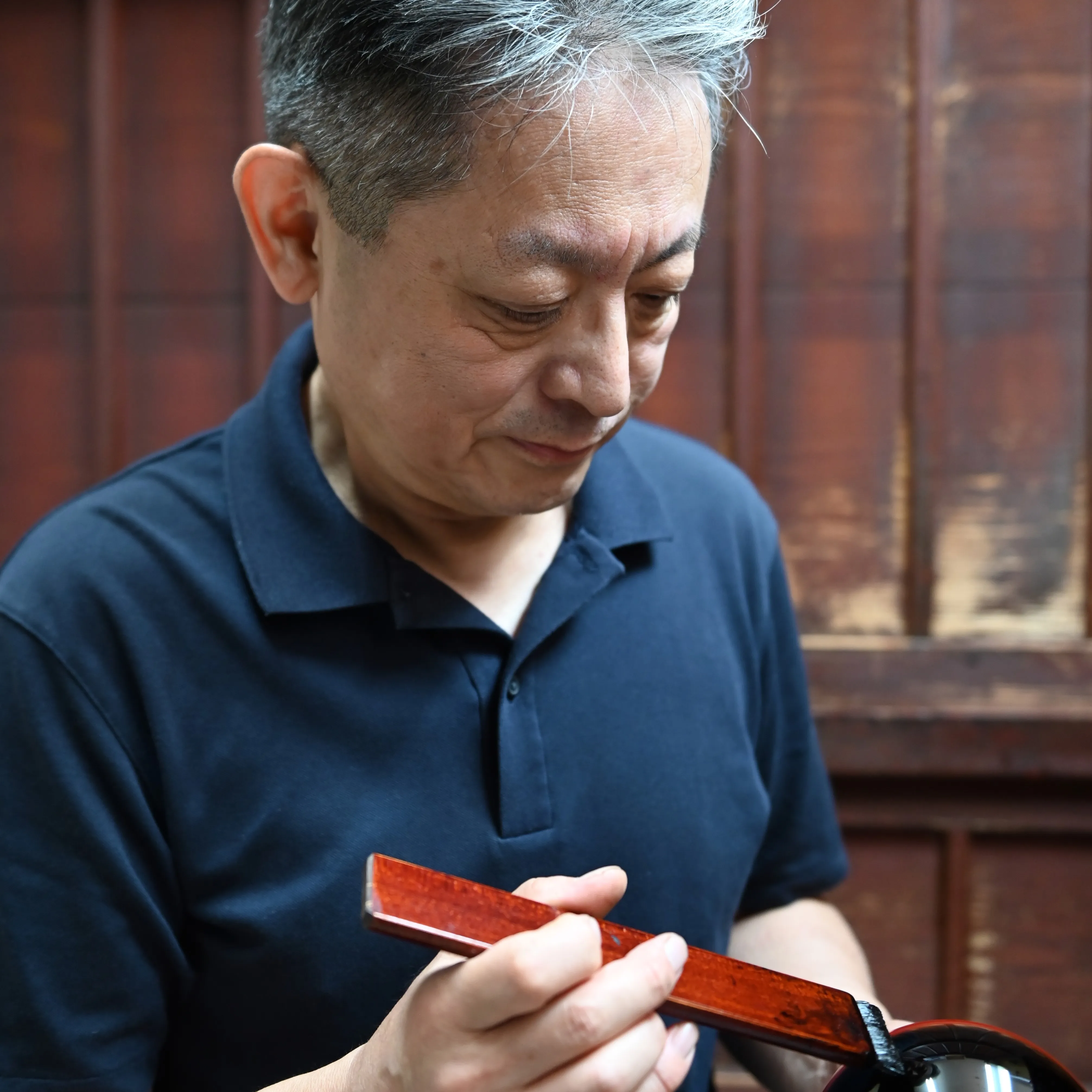 漆芸作家 荒川文彦先生